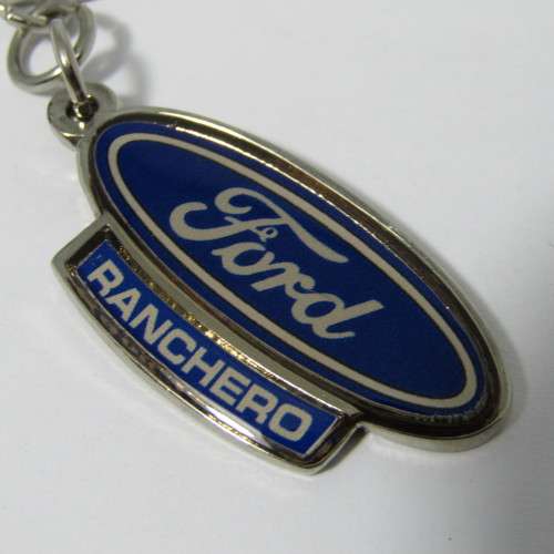 Ford Ranchero metal keyring