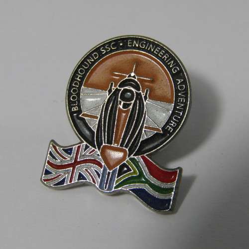 Bloodhound SSC Engineering adventure pin badge