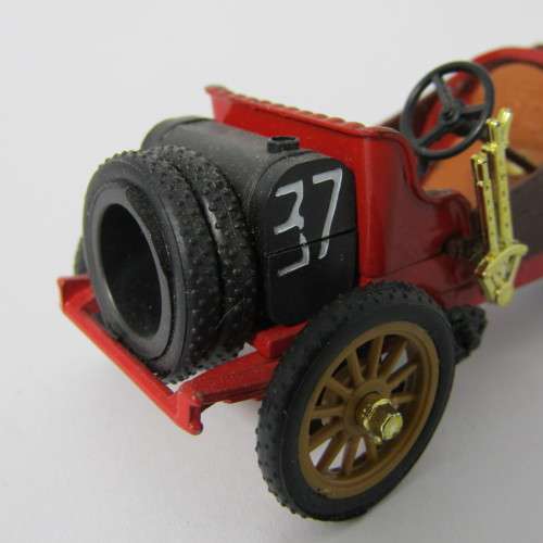 Brumm 1911 Fiat S74 racing model car #37 - scale 1/43
