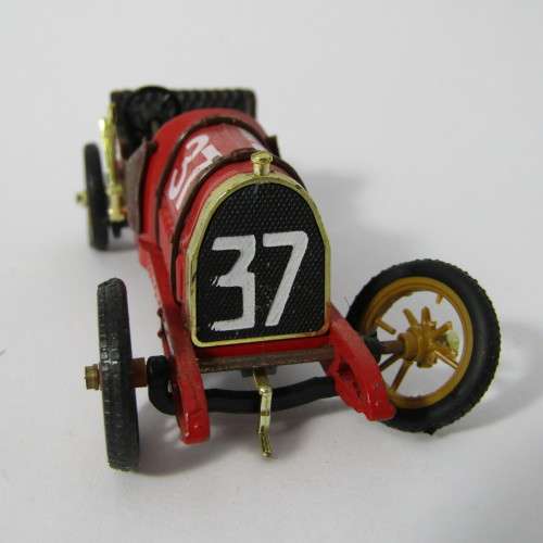Brumm 1911 Fiat S74 racing model car #37 - scale 1/43