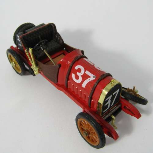 Brumm 1911 Fiat S74 racing model car #37 - scale 1/43