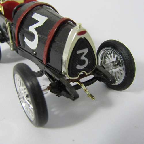 Brumm Bugatti Type 13 Brescia die-cast racing model car #3 - scale 1/43