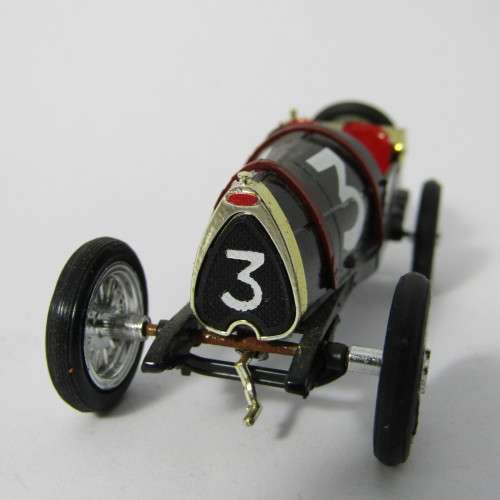 Brumm Bugatti Type 13 Brescia die-cast racing model car #3 - scale 1/43