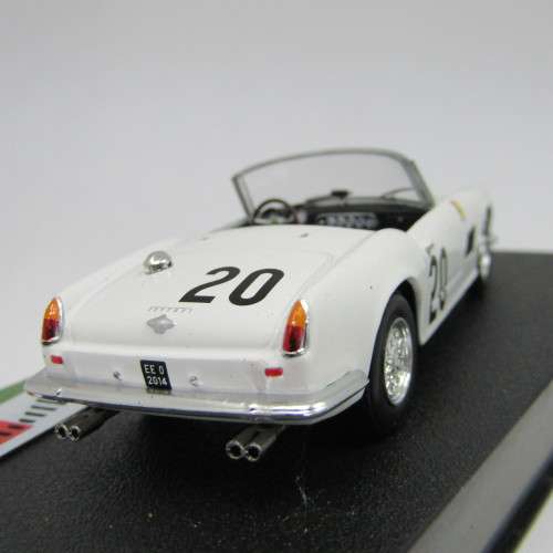 Ferrari 250 California racing model car - #20 - 24h Spa 1960 - scale 1/43