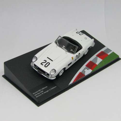 Ferrari 250 California racing model car - #20 - 24h Spa 1960 - scale 1/43