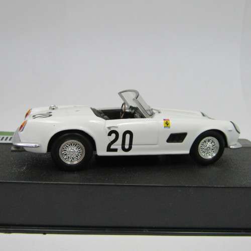Ferrari 250 California racing model car - #20 - 24h Spa 1960 - scale 1/43