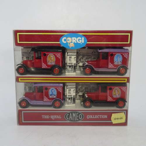Corgi Cameo The Royal collection vintage model car set of 4 cars