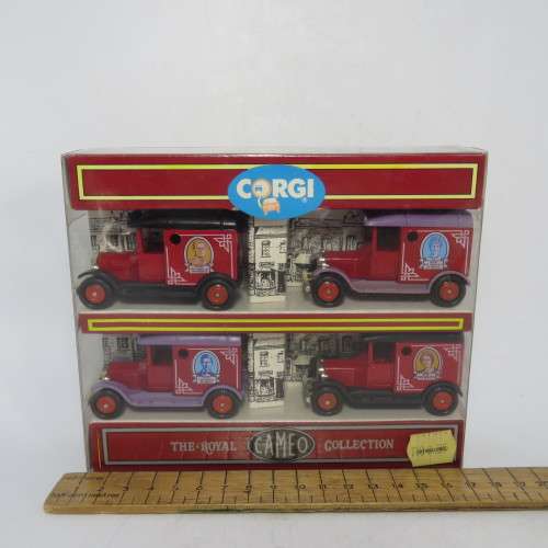 Corgi Cameo The Royal collection vintage model car set of 4 cars