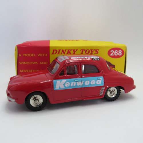 Dinky Toys #268 Renault Dauphine Minicab model car - Mint boxed - DeAgostini Ltd