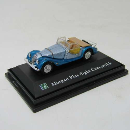 Hongwell Morgan Plus Eight Convertible die-cast model car - scale 1/72