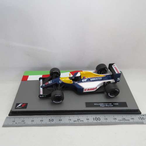 Formula 1 Williams FW14B - 1992 model car - #5 Nigel Mansell - Scale 1/43