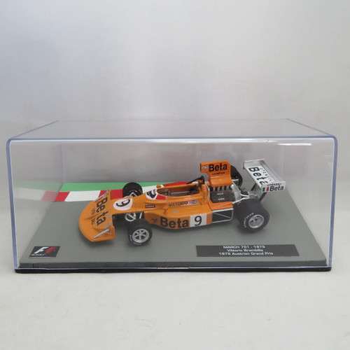 Formula 1 March 751-1975 model car - #9 Vittorio Brambilla - Scale 1/43