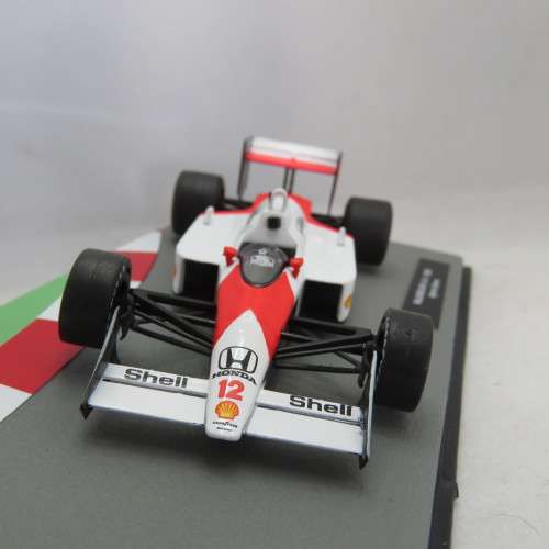 Formula 1 McLaren MP4/4 - 1988 model car - #12 Ayrton Senna - Scale 1/43