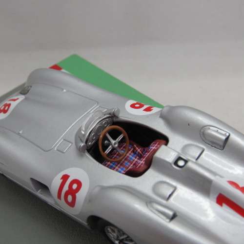 Formula 1 Mercedes W196 - 1955 model car - #18 Juan Manuel Fangio - Scale 1/43