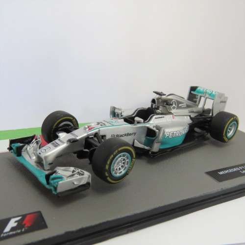 Formula 1 Mercedes F1 W05 Hybrid - 2014 model car - #44 Lewis Hamilton - Scale 1/43