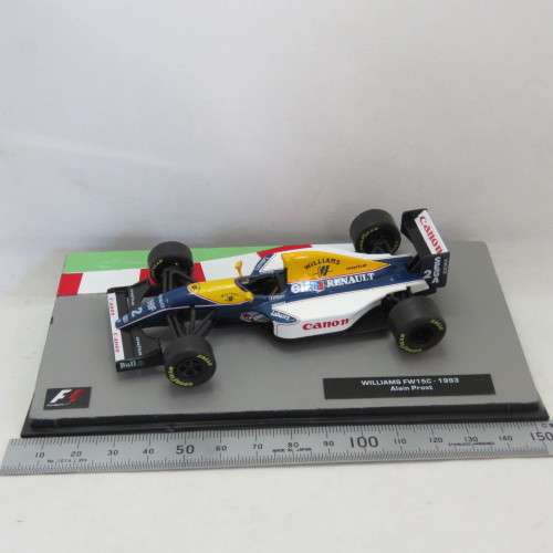 Formula 1 Williams FW15C - 1993 model car - #2 Alain Prost - Scale 1/43