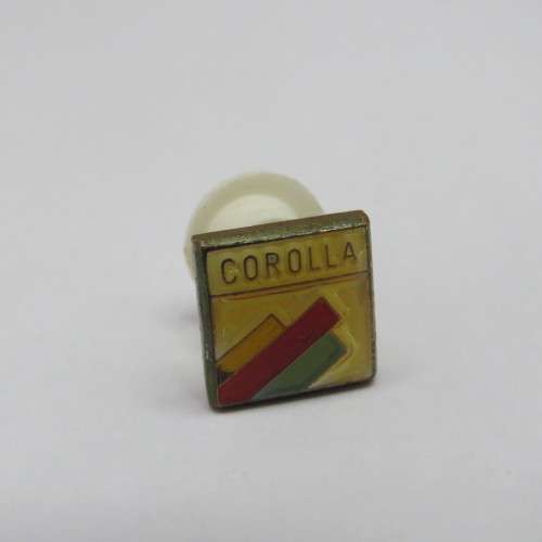 Toyota Corolla lapel pin badge