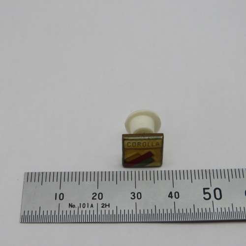 Toyota Corolla lapel pin badge