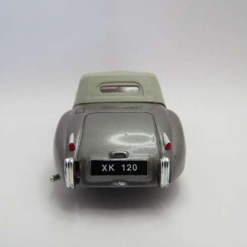 Corgi Classics Jaguar XK 120 die-cast model car - Head lamp missing - Mirror missing