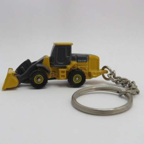 ERTL John Deere Front wheel loader keyring holder
