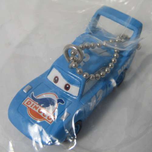 Disney Cars keyring holder in tin - `The King` Plymouth superbird