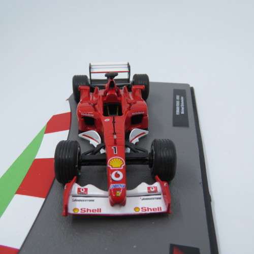 Formula 1 Ferrari F2002 - 2002 model car - #1 Michael Schumacher - Scale 1/43