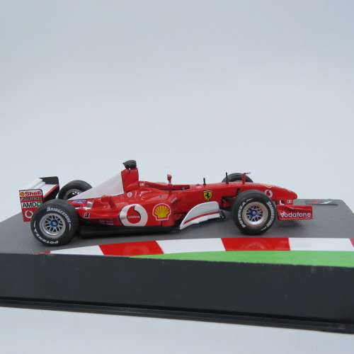Formula 1 Ferrari F2002 - 2002 model car - #1 Michael Schumacher - Scale 1/43