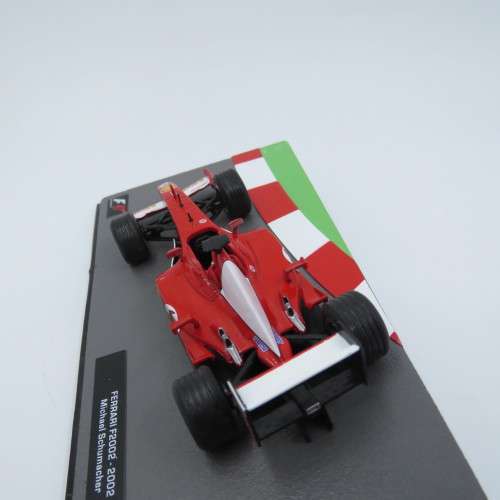 Formula 1 Ferrari F2002 - 2002 model car - #1 Michael Schumacher - Scale 1/43