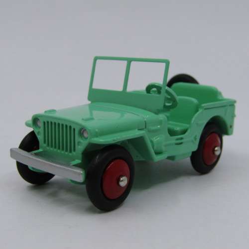 Dinky Toys #25J Jeep model car in box - DeAgostini