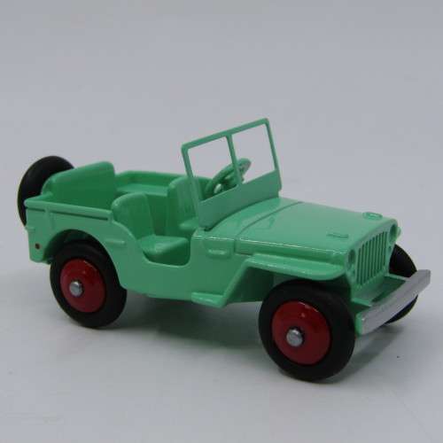 Dinky Toys #25J Jeep model car in box - DeAgostini