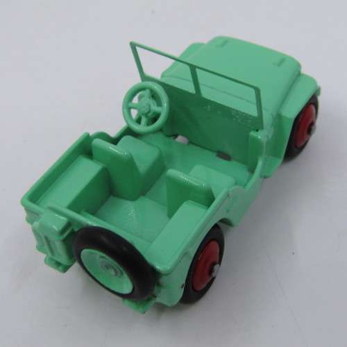 Dinky Toys #25J Jeep model car in box - DeAgostini