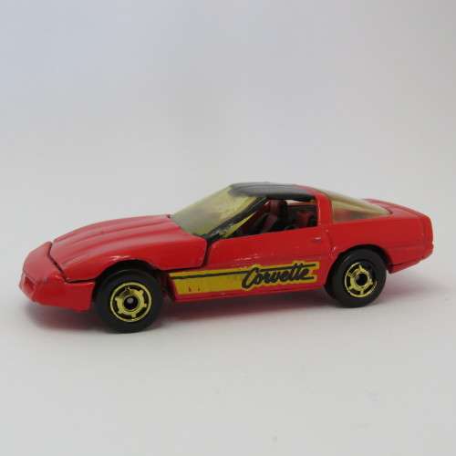 Vintage Hot Wheels 80`s corvette toy car - Opening doors - 1982 Malaysia