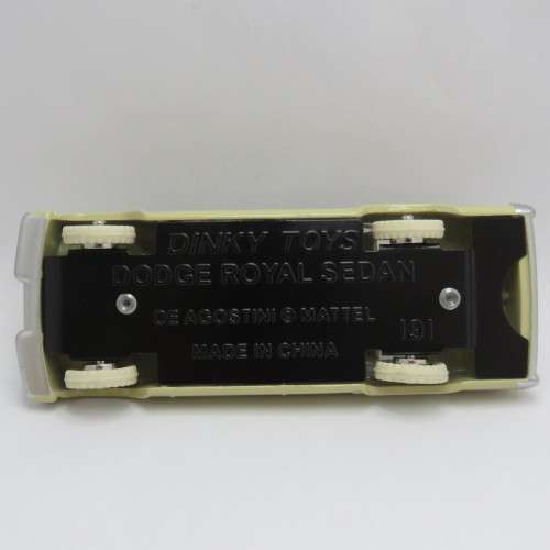 Dinky Toys #191 Dodge Royal Sedan model car in box - DeAgostini