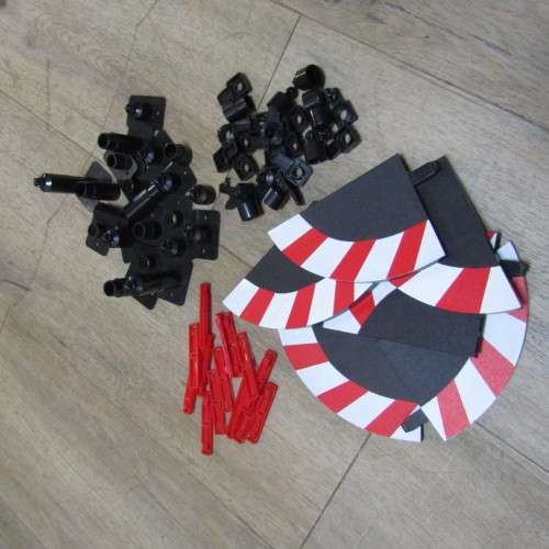 Lot of Carrera slot car racing track accessories