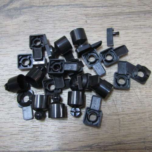 Lot of Carrera slot car racing track accessories