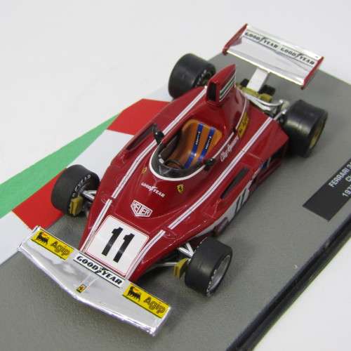 Formula 1 Ferrari 312 B3 - 1975 model car #11 Clay Regazzoni - scale 1/43