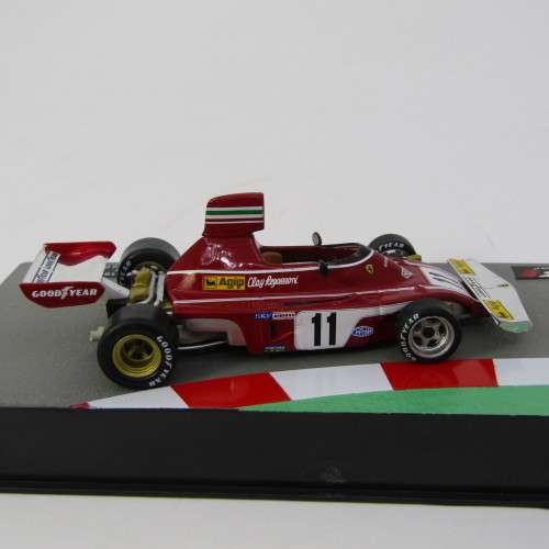 Formula 1 Ferrari 312 B3 - 1975 model car #11 Clay Regazzoni - scale 1/43