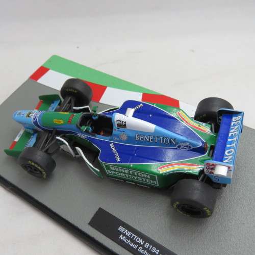 Formula 1 Benetton B 194 - 1994 model car - #5 Michael Schumacher - Scale 1/43