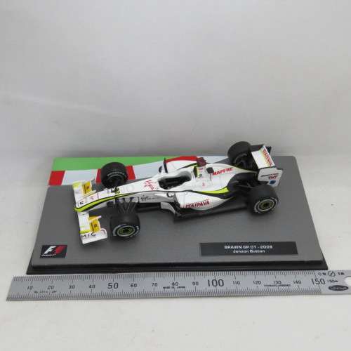 Formula 1 Brawn GP 01 - 2009 model car - Jenson Button - Scale