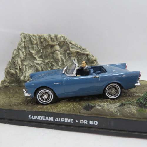 James Bond 007 Sunbeam Alpine model car - Dr No