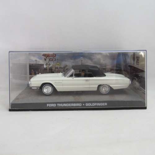 James Bond 007 Ford Thunderbird model car - Goldfinger