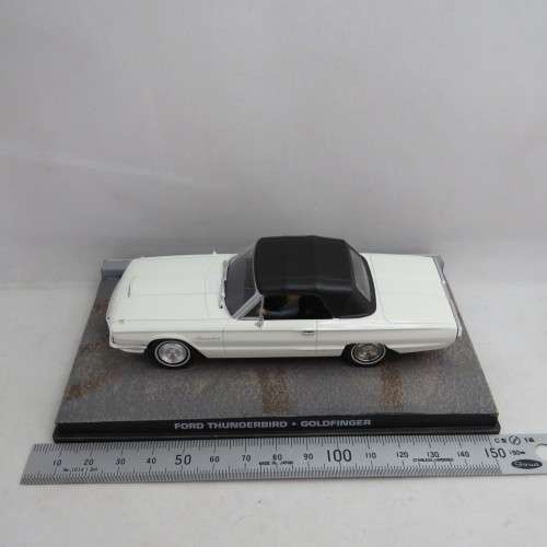 James Bond 007 Ford Thunderbird model car - Goldfinger