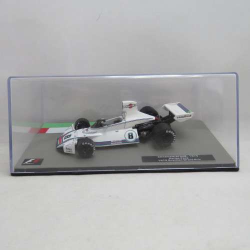 Formula 1 Brabham BT44 B - 1975 model car - #8 Carbs Pace - Scale 1/43