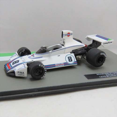 Formula 1 Brabham BT44 B - 1975 model car - #8 Carbs Pace - Scale 1/43