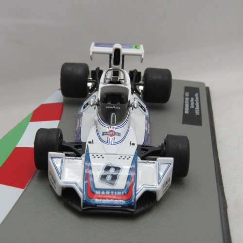 Formula 1 Brabham BT44 B - 1975 model car - #8 Carbs Pace - Scale 1/43