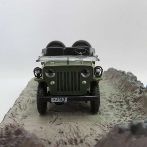 James Bond 007 Willys Jeep M 606 model car - Octopussy