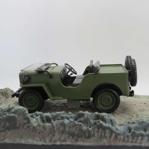 James Bond 007 Willys Jeep M 606 model car - Octopussy