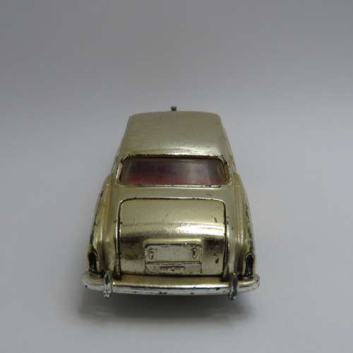 Corgi Toys 224 Bentley Continental Sports Saloon gold edition - Needs tyres - Steering rack broken