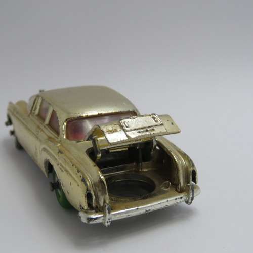 Corgi Toys 224 Bentley Continental Sports Saloon gold edition - Needs tyres - Steering rack broken