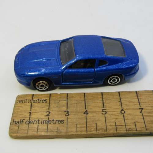 Majorette #229 Aston Martin DB7 toy car - scale 1/60 - opening doors